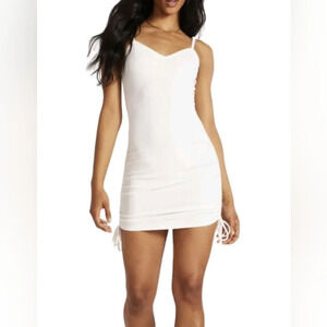 Steve Madden Ivory Spaghetti Strap Mini Dress Size Medium